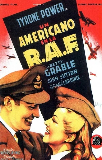 Poster de Un americano en la RAF