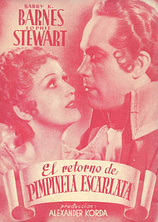 poster of movie El Retorno de la Pimpinela Escarlata