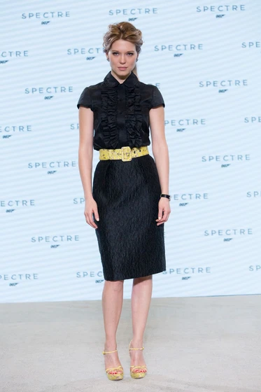 Léa Seydoux en Spectre (Presentación en Londres. Diciembre 2014)