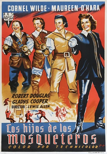 Poster de Los Hijos de los mosqueteros