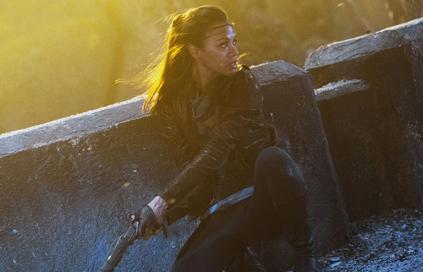 Zoe Saldana en Star Trek. En la oscuridad