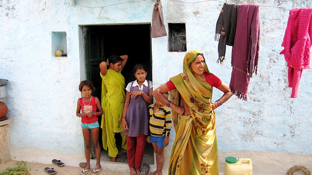 Imagen de Anochece en la India