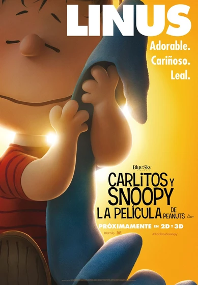 Imagen de carlitos-y-snoopy-la-pelicula-de-peanuts (Cartel promocional español)