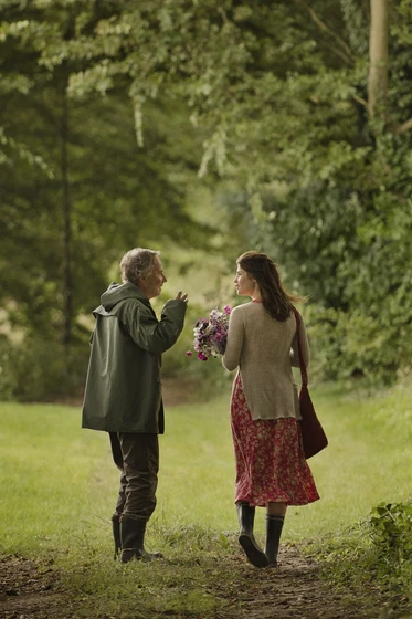 Fabrice Luchini y Gemma Arterton en primavera-en-normandia