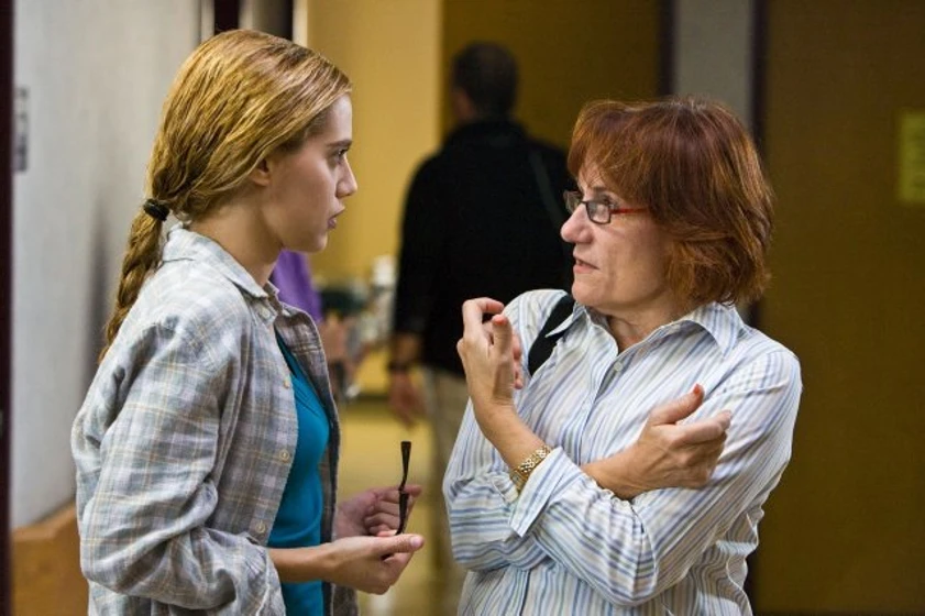 Brittany Murphy y Martha Coolidge en el-legado-de-janet-hardy