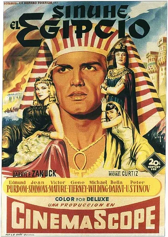 Poster de Sinuhé, el egipcio