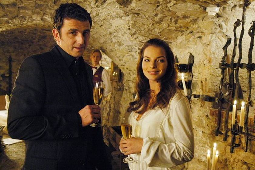 Yvonne Catterfeld y Hans Sigl en El Secreto del Lago