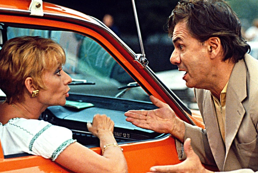Michel Galabru y Annie Cordy en los-vecinos-de-abajo