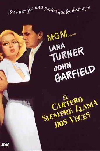 Poster de El Cartero siempre llama dos veces