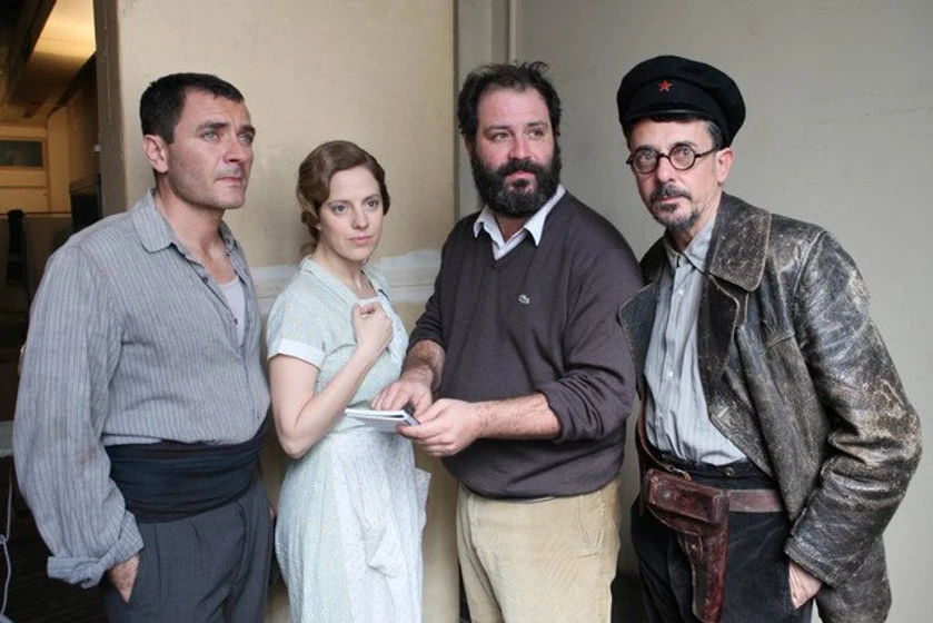 Pere Ponce, Álex Brendemühl, Óscar Aibar y Maria Molins en el-bosque-el-bosc