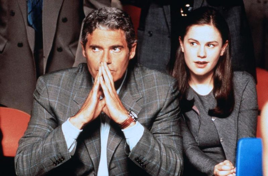 Anna Paquin y Michael Nouri en Descubriendo a Forrester