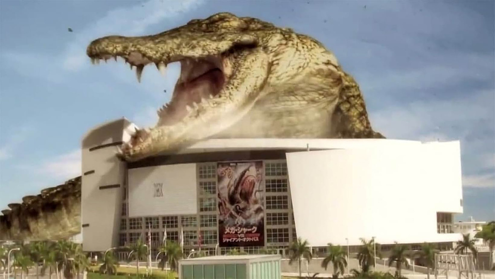 Imagen de Megatiburón contra Crocosaurio