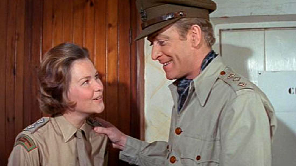 Michael Caine en Mercenarios sin Gloria