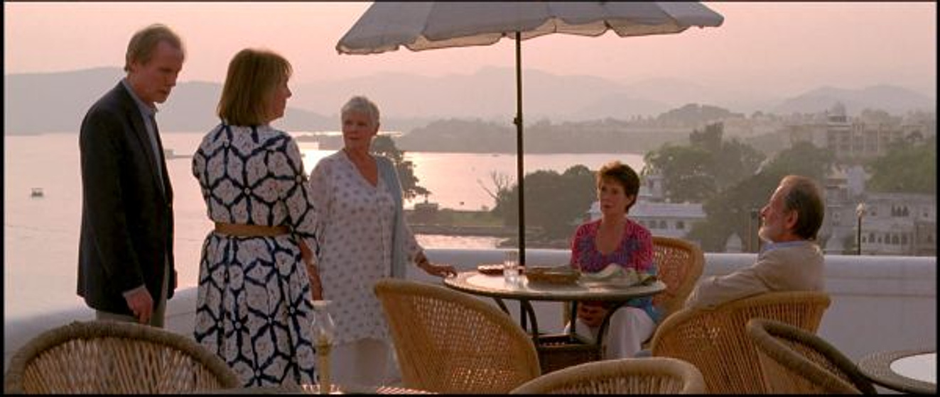 Judi Dench y Bill Nighy en El Exótico Hotel Marigold
