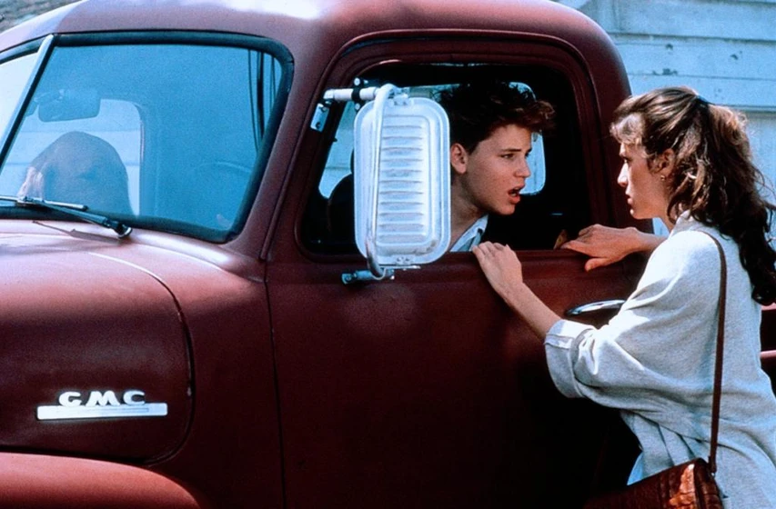 Corey Haim y Barbara Williams en proyecto-terror