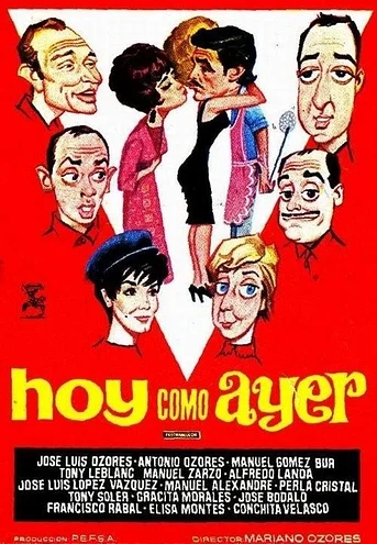 Poster de Hoy Como Ayer