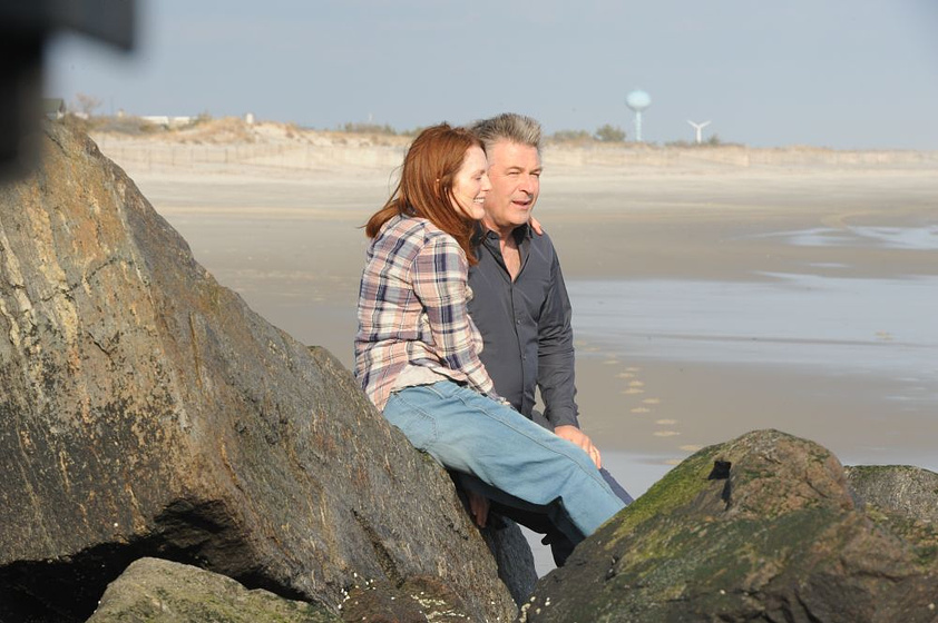 Julianne Moore y Alec Baldwin en Siempre Alice