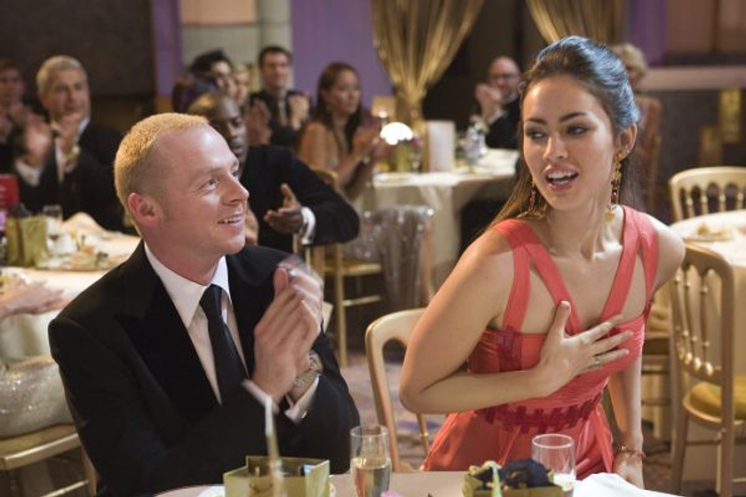 Simon Pegg y Megan Fox en Nueva York para principiantes