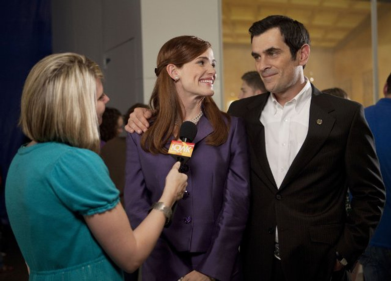 Jennifer Garner y Ty Burrell en Butter