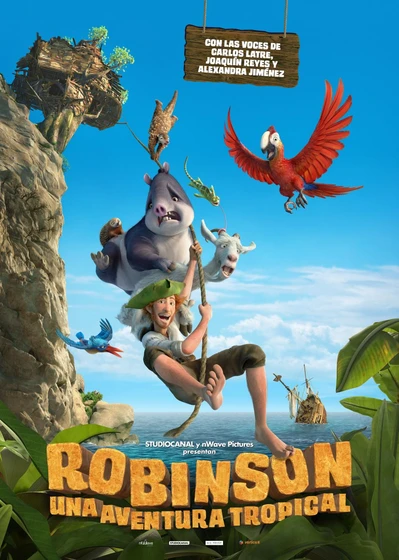 Imagen de robinson-una-aventura-tropical (Cartel español)