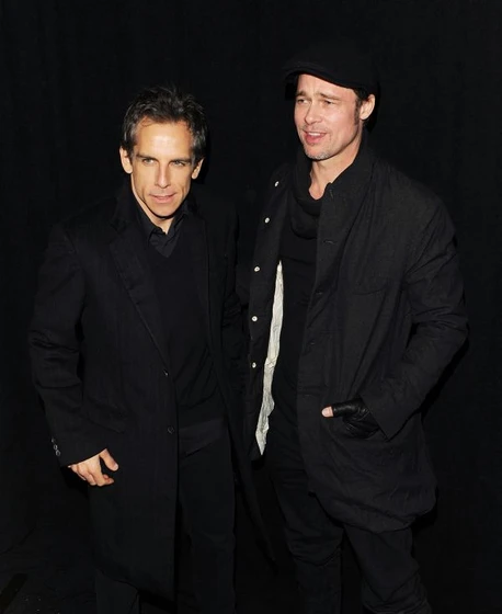Brad Pitt y Ben Stiller en Megamind (Premiere en New York. Noviembre 2010)