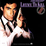 Carátula de la banda de sonido de 007 Licencia para Matar