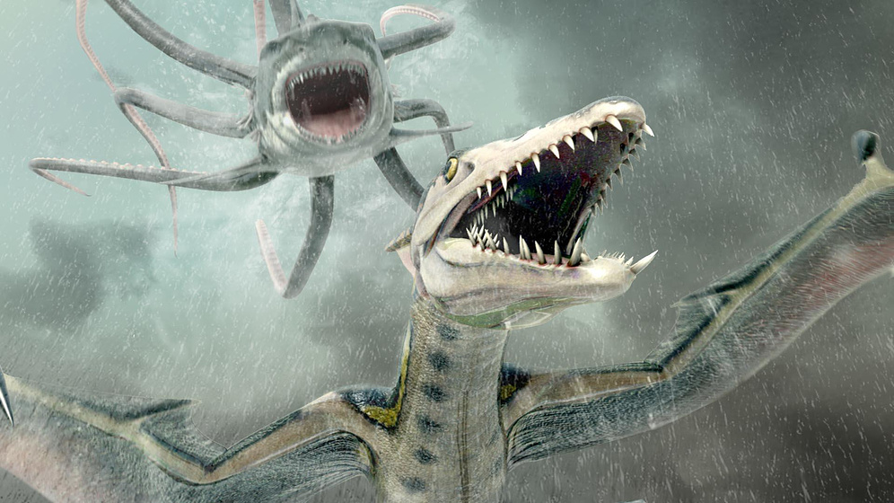 Imagen de Sharktopus vs. Pteracuda