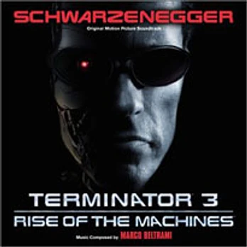 Carátula de la banda de sonido de Terminator 3: La Rebelión de las Máquinas