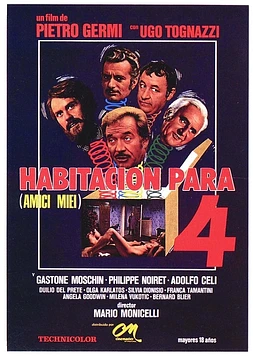 poster of movie Habitación para Cuatro