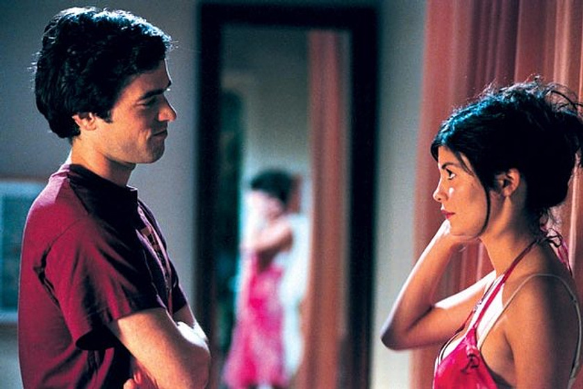 Audrey Tautou y Romain Duris en Las Muñecas Rusas