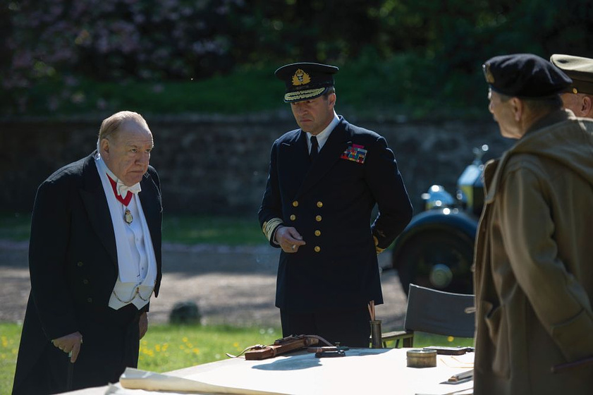 still of movie Churchill