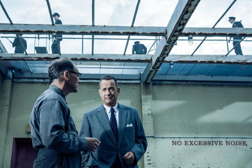 Tom Hanks y Mark Rylance en el-puente-de-los-espias
