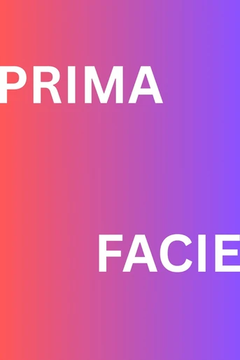 Poster de Prima Facie