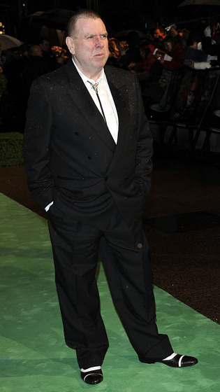 Timothy Spall en Alicia en el País de las Maravillas (Premiere en Londres. Febrero 2010)
