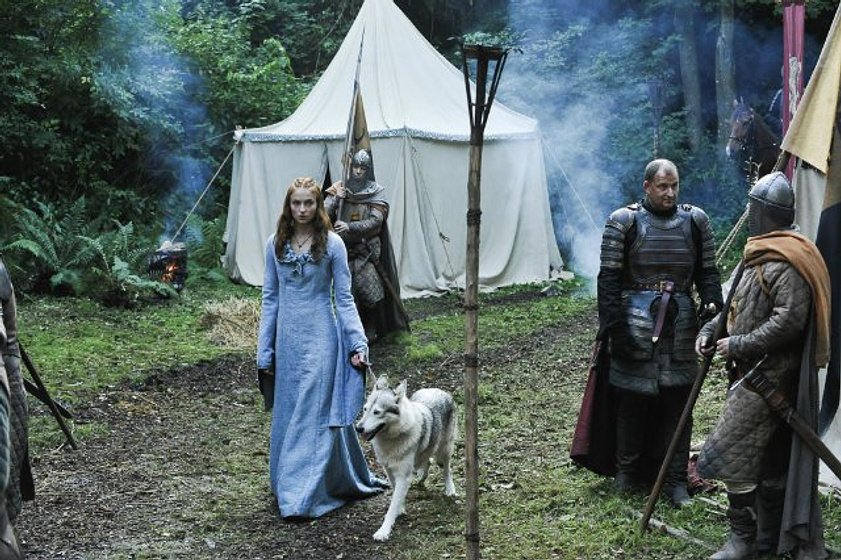 Sophie Turner en Juego de Tronos (Sansa Stark)