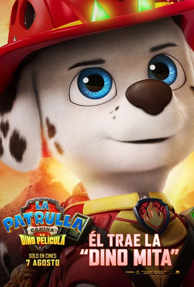 Imagen de la-patrulla-canina-la-dino-pelicula (Cartel personajes español)