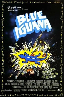 poster of movie La Iguana azul