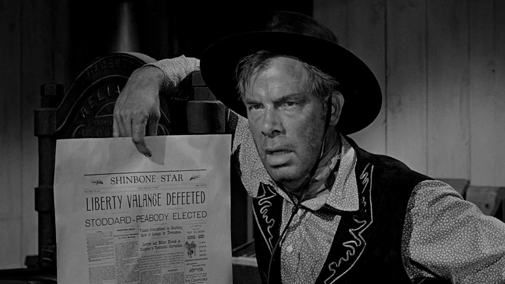 Lee Marvin en el-hombre-que-mato-a-liberty-valance