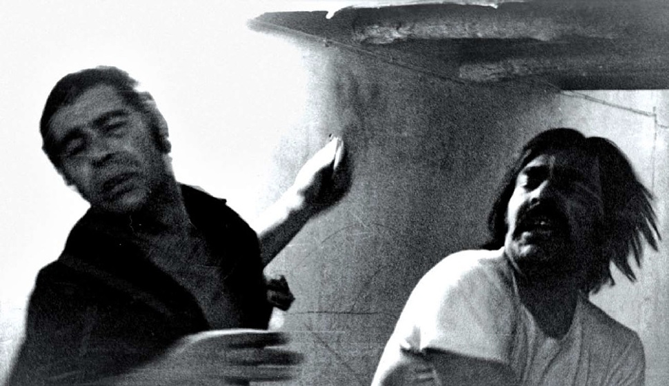 Behrouz Vossoughi y Garshasb Raoufi en The Deer