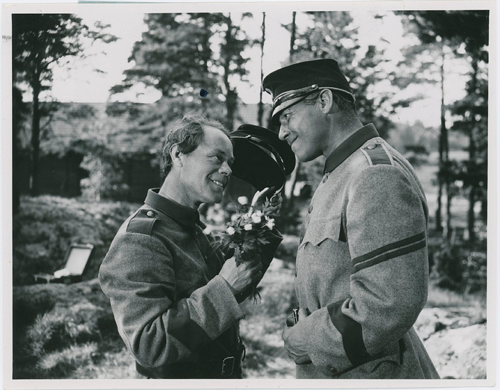 Gus Dahlström y Fritiof Billquist en 91:an Karlsson