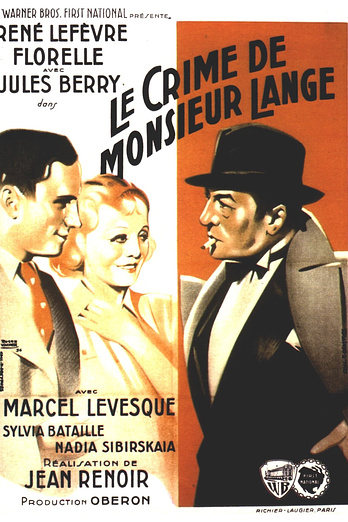 poster of content El Crimen de Monsieur Lange