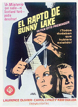poster of movie El rapto de Bunny Lake