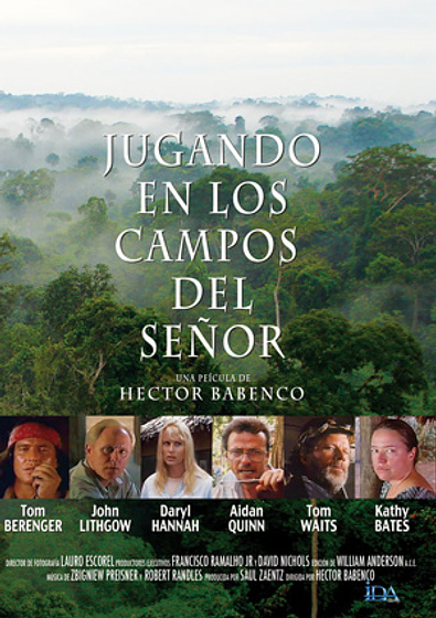Imagen de Jugando en los Campos del Señor (Cartel)