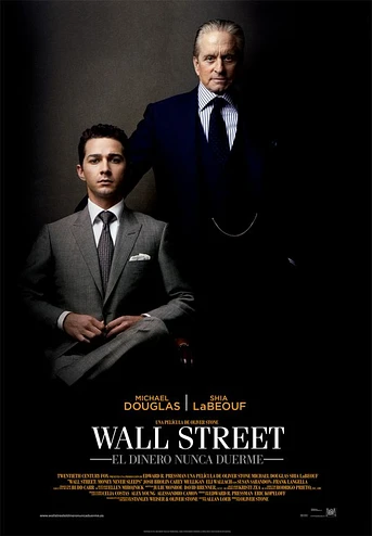 Poster de Wall Street. El dinero nunca duerme
