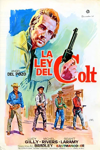 Poster de La Ley del Colt