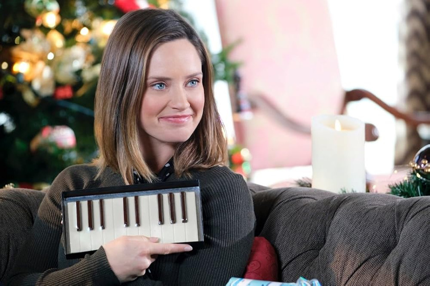 Merritt Patterson en chateau-christmas