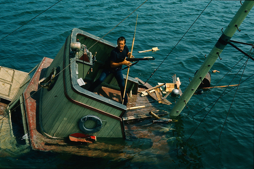 Roy Scheider en Tiburón