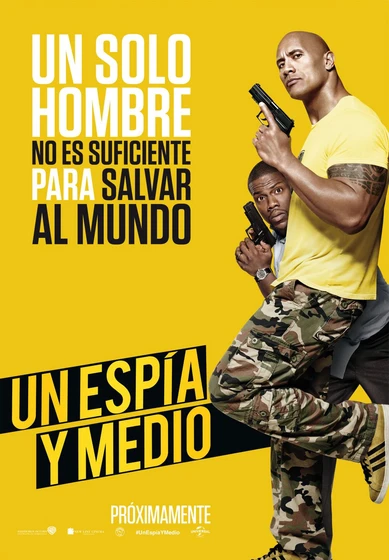 Imagen de un-espia-y-medio (Cartel español)