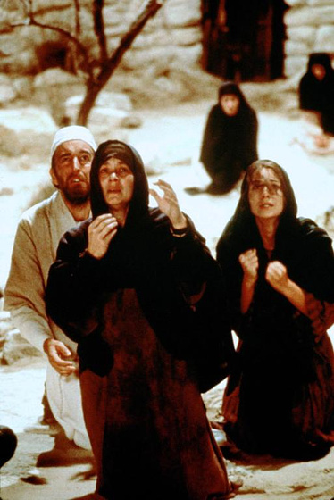 Pernilla August, David Threlfall y Simone Bendix en María, Madre de Jesús