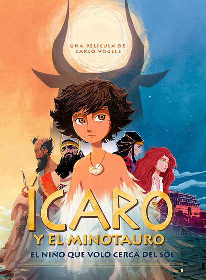 Imagen de Ícaro y el Minotauro (Cartel español)